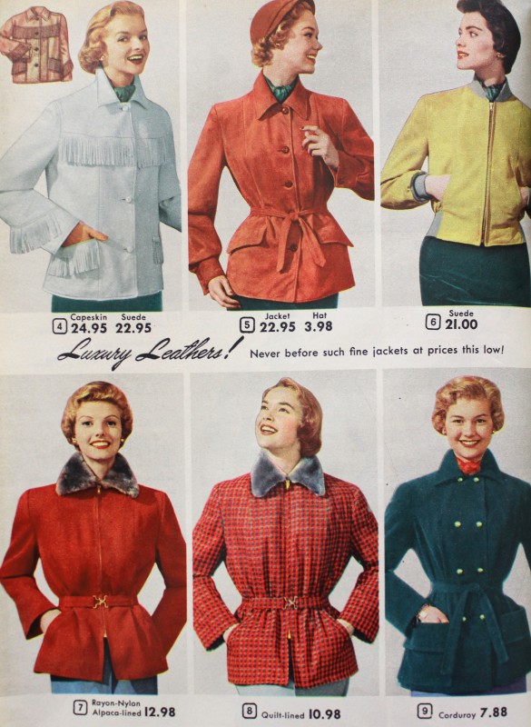 1950s jackets womens