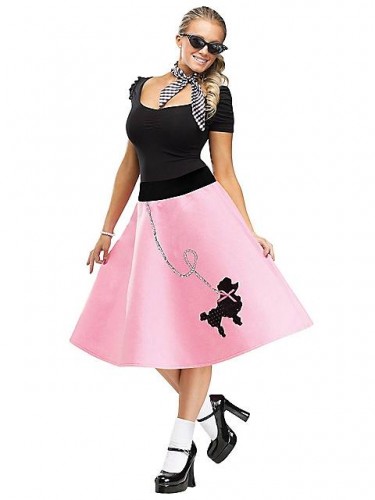1950s vintage Halloween costume poodle skirt