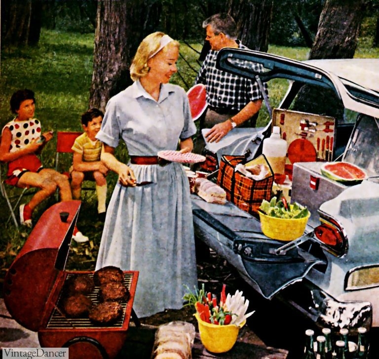 Vintage Hiking and Camping Clothes 1920s to1950s