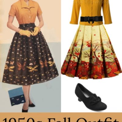 1940s-1950s Fall Outfit Ideas