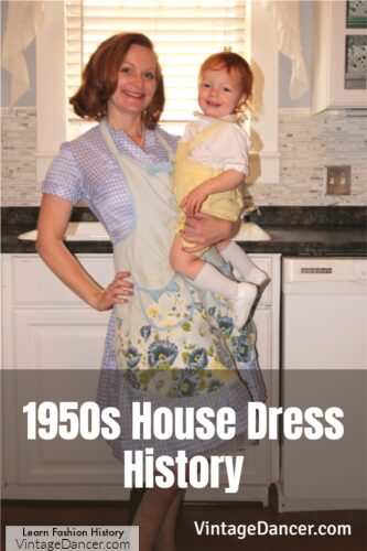 1950s house dress history housewife dresses 50s lucy dress