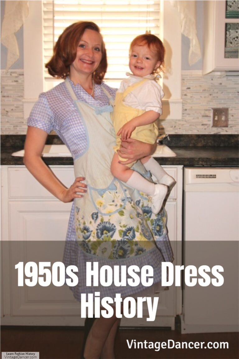 1950s House Dresses History 50s Shirtwaist Dress