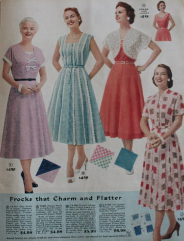 1950 women's clothing