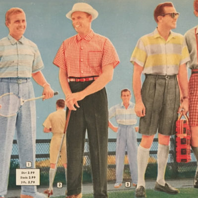 Men’s 1950s Casual Clothing History