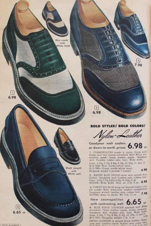 Mens 1950s Shoes Styles, Boots, Slippers