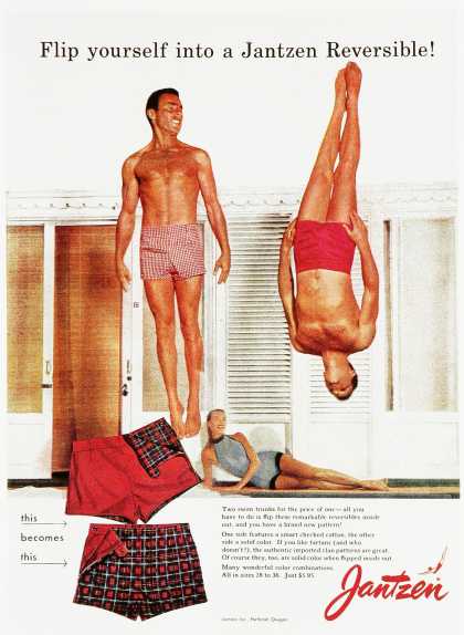 1950s mens swimsuits