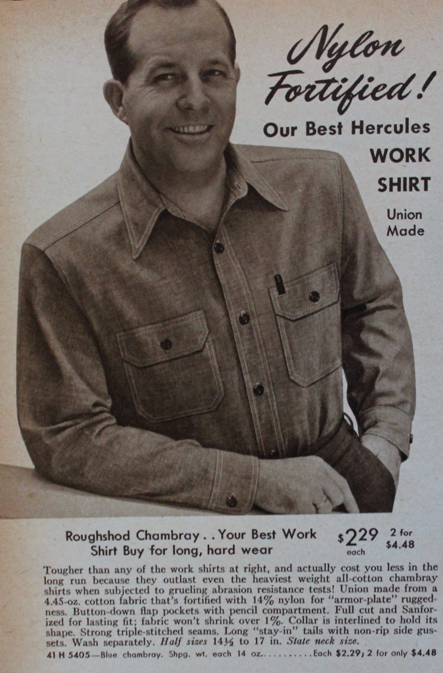 1950s Men's Workwear & Casual Clothes