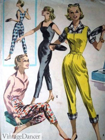 1950s jumpsuit overall