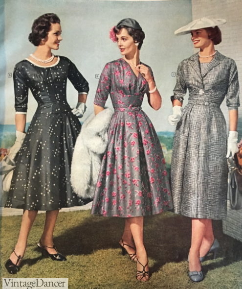 1950s Cocktail Dresses: Party Dresses