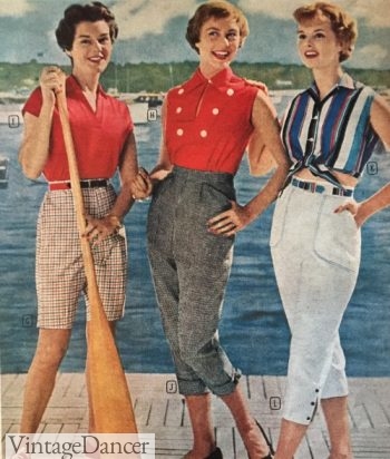 1950s summer outfits. Click to see more.