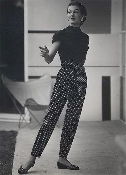 1950's pants outfits