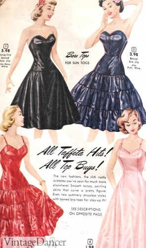1950s petticoats prom