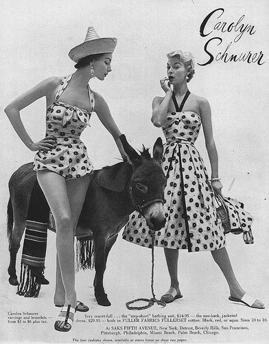 1950's swimsuits