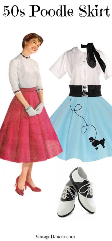 Poodle Skirts | Poodle Skirt Costumes, Patterns, History