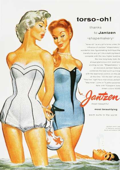 1950s Bathing Suits, Swimsuits History