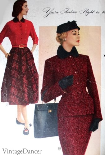 How to dress in fall winter vintage fashion