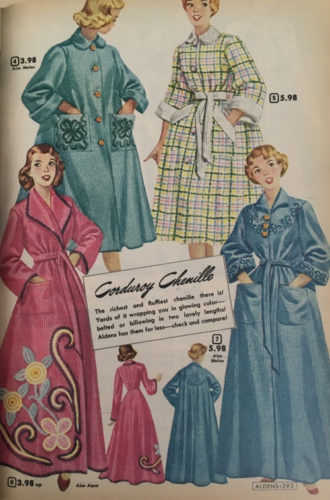 1950 chenille robes