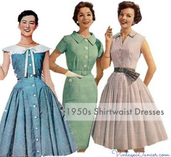 1950s Shirtwaist Dresses