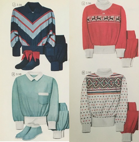 Late 1950s Ski pajamas or long underwear