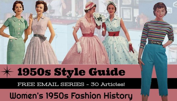 1950s fashion timeline