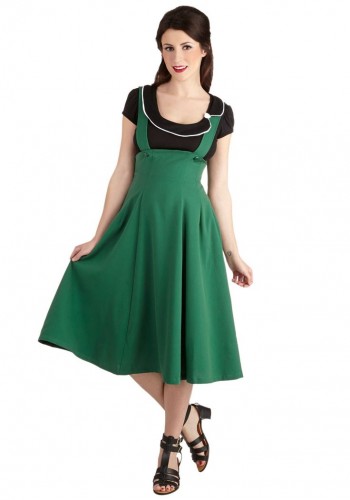 1950s style jumper dress
