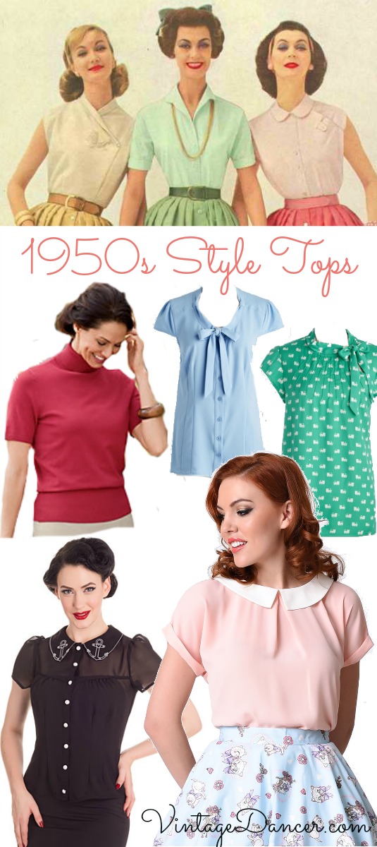 50s style tops uk