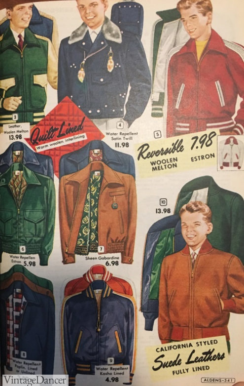 1950s Teen Boys' Clothing