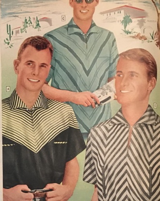 1950's style shop polo shirts