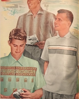 1950s Men's Shirt Styles - Casual, Gaucho, Camp, Bowling