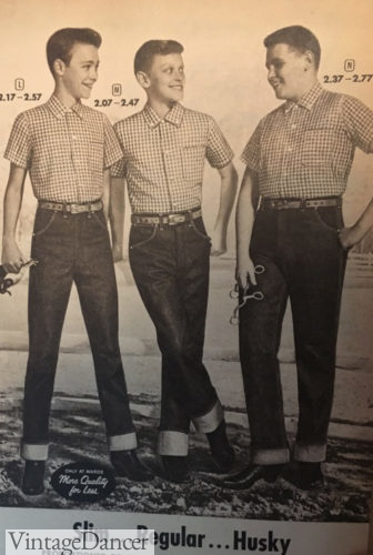1956 denim jeans for teens boys