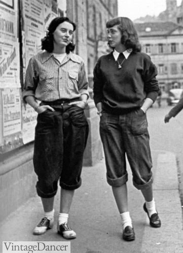 1950s teen fashion