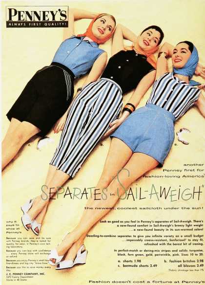 1950s Shorts History | Pinup Shorts, Sailor Shorts, Bermuda Shorts