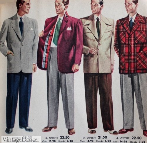 Men s 1950s Casual Clothing History