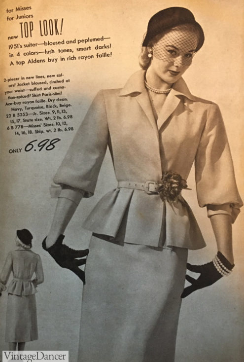 1950's womens pant suit