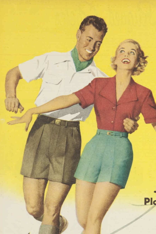 1950s Shorts History Pinup Shorts, Sailor Shorts, Bermuda Shorts
