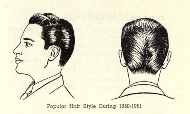 1940s Men's Hairstyles, Facial Hair, Grooming Products