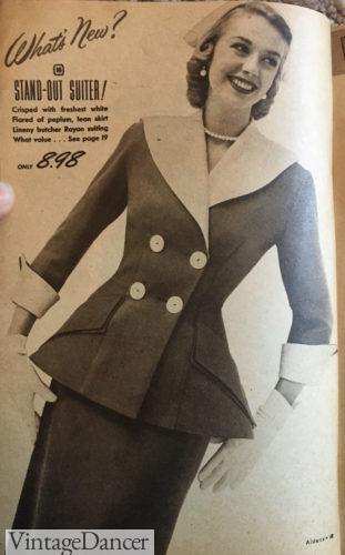 1952 womens suit