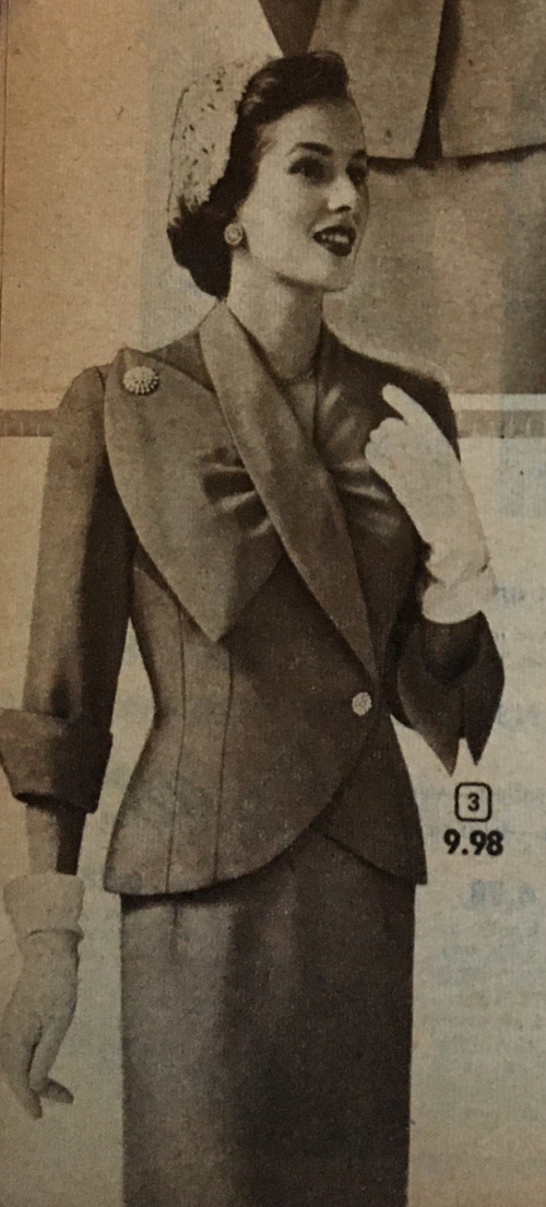 1950s Womens Suits History and Pictures