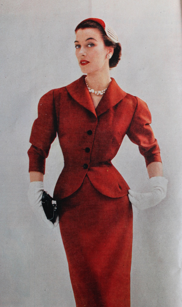 1950s Womens Suits History and Pictures