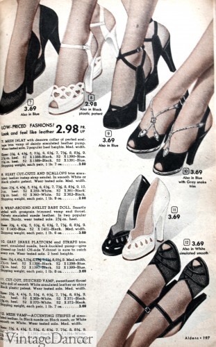 1950s formal shoes prom shoes