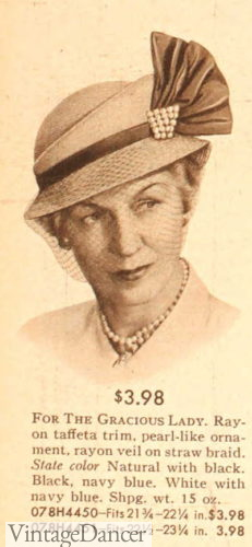1950s hats for older women
