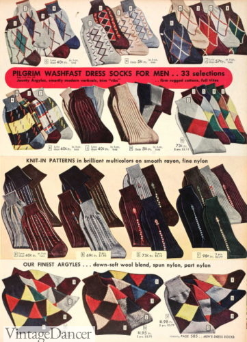 1952 men's socks