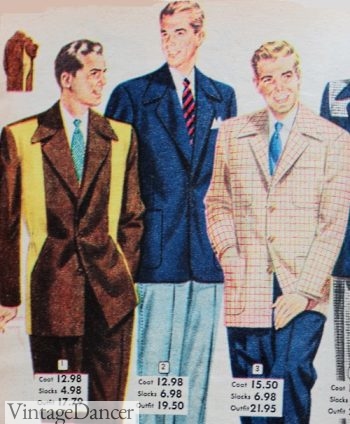 1950's men's fashion casual