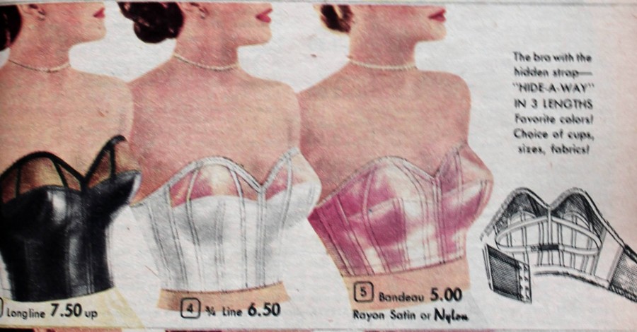 1950s Lingerie History – Bras Girdles Slips Panties Garters