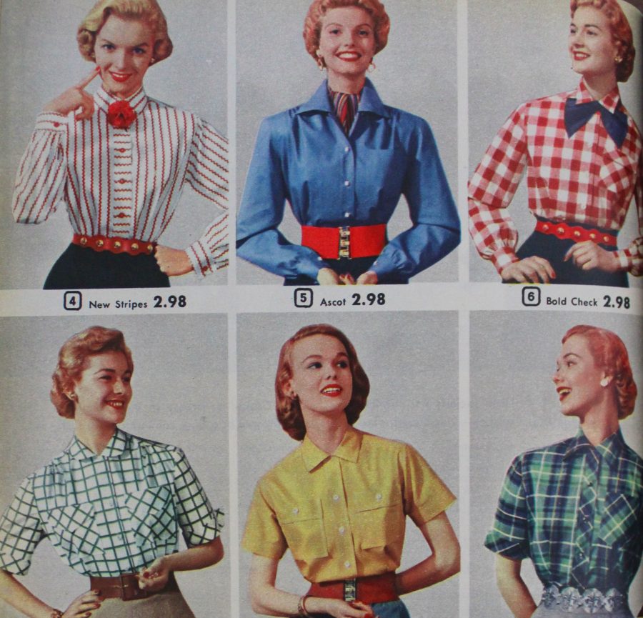 1953 Fashion, Clothing Styles