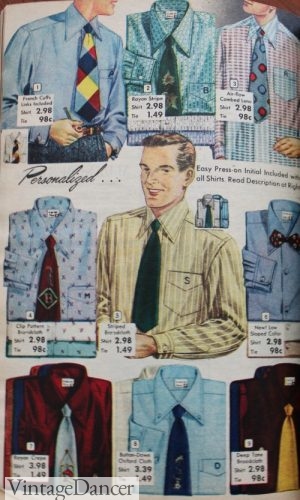 1953 mens dress shirts
