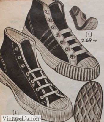 1953 Converse style sport high tops
