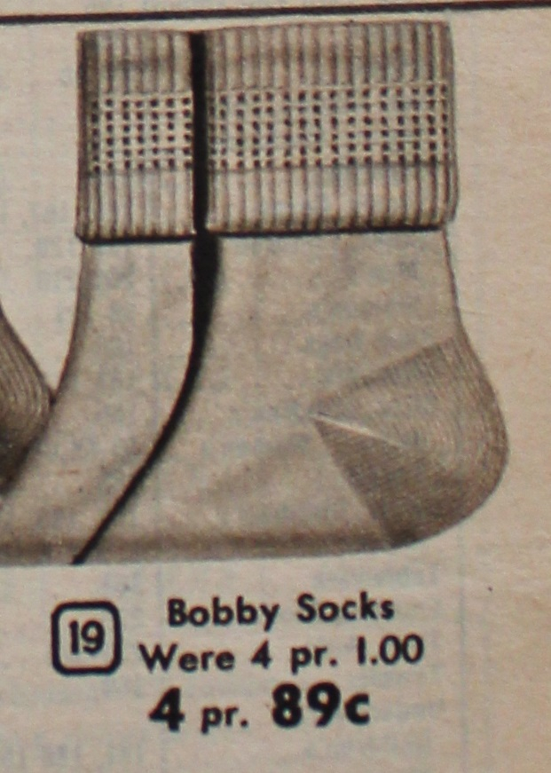 1950s Socks Women's Bobby Socks