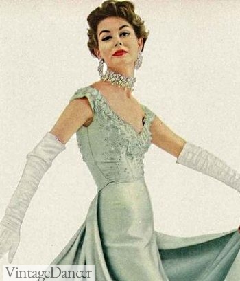 1953 Vogue evening jewelry