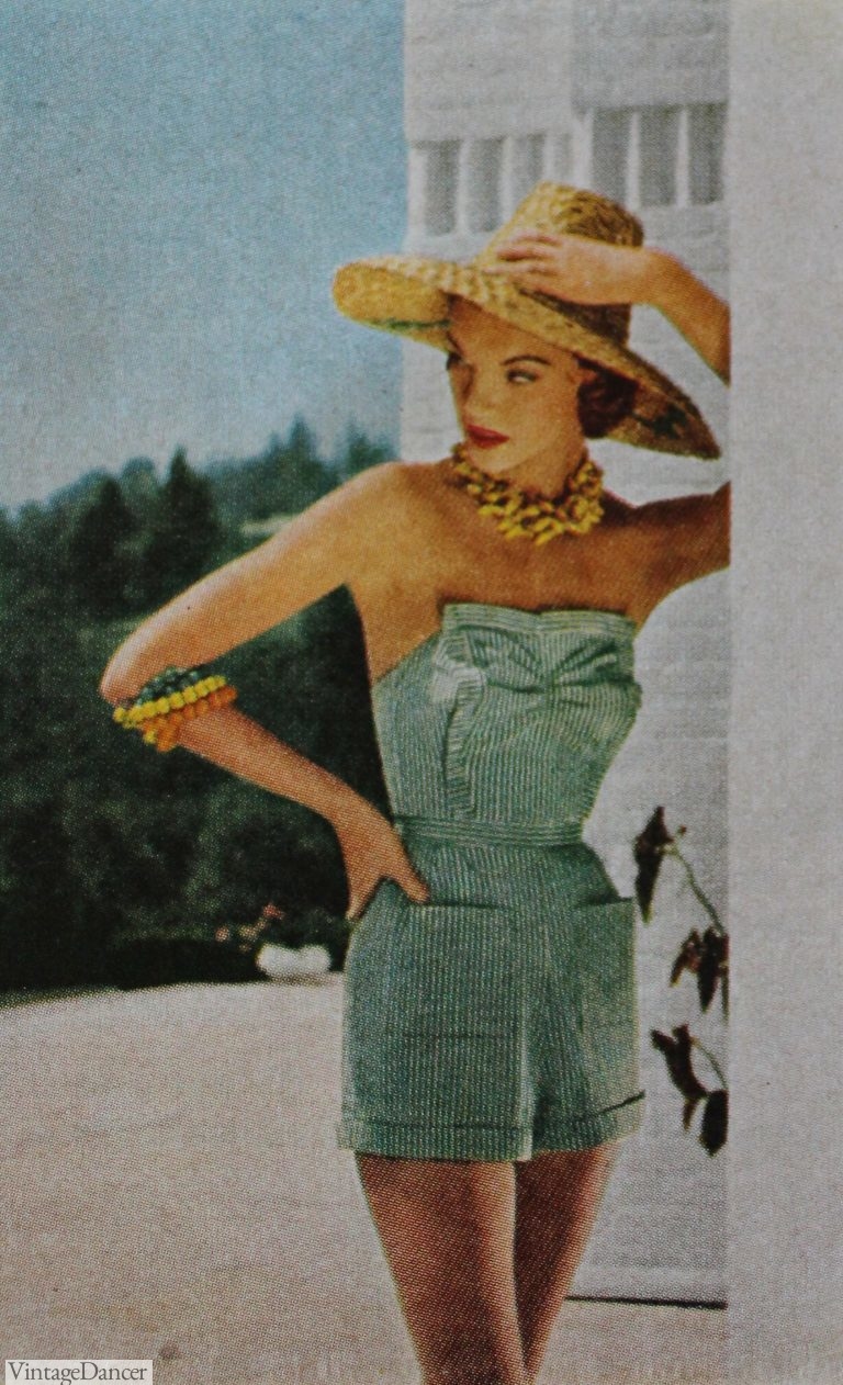 1950s Bathing Suits, Swimsuits History